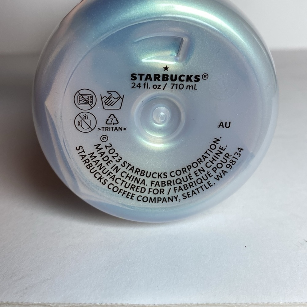 New Starbucks 2024 Ananya Rao-Middleton Collection 24 Oz. Plastic Water Bottle - Picture 7 of 7